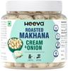 Heeva Roasted Makhana | Cream & Onion Flavour 100g (Pack of 1) | Fox Nut | Gluten Free | Roasted - Not Fried | No Cholesterol | Healthy Super Food | Calcium Rich | Phool Makhana view 1