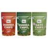 Chef Urbano Healthy Chips Piri Piri, Jalapeno and Cream & Onion combo 85 gms PACK OF 3 | Gluten Free | | Vegan | Low GI| Crunchy Healthy Snacks | High Protein and Fiber Rich | Good for Diet view 1