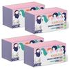 ERHETUS Biodegradable Bamboo Sanitary Pads for Women, Pure Organic Cotton Base Sanitary Napkins, Chemical & Fragrance Free, Soft, Ultra-thin, High Absorbent (100 Pad, 50 Regular XL + 50 Overnight XXL) view 1