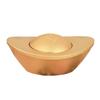 Fashion My Day Gold Ingot Ornament Golden Yuan Bao Toy Statue Collectible for Tabletop Home Home and Garden | Home Decor | Figurines| Figurine view 1