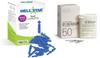 Wellstar ROUND Glucometer Lancets (100) With GLUCOCARD SENSOR 50 Test Strips Glucometer Lancets (100) view 1