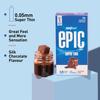 Manforce Epic Desire Super Thin Premium Condoms for Men, Silk Chocolate Flavour, Disposable Pouch (10 Counts) x pack of 5 view 4