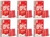 Manforce Epic Pleasure Long Lasting Premium Condoms for Men, Super Thin, Raspberry Flavour, Disposable Pouch (10 Counts) x pack of 6 view 1