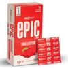 Manforce Epic Pleasure Long Lasting Premium Condoms for Men, Super Thin, Raspberry Flavour, Disposable Pouch (10 Counts) x pack of 6 view 2