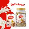 CookGarden Fruits & Nuts Muesli with Pumpkin seeds 400g*Pack of 2 | Whole grain, High Protein, High Fibre | No chemical, Omega rich | Wholegrain Breakfast view 4
