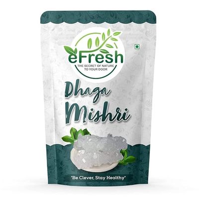 eFresh Dhaga Mishri Crystals, 1.8 Kg [900g x 2]