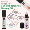 Charming Aura's 7 Chakra Balancing Roll-On Therapy Oil (10ML Each) - Blends of Pure & Natural Essential Oils - Gift Set for Chakra Healing, Meditation, Reiki, Yoga & Aromatherapy (Combo of all 7 Chakras) view 3