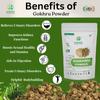 Nisarg Organic Farm Gokhru/Gokshura/Tribulus Terrestris Powder Support Vitality and Improve Wellness 100gm view 3