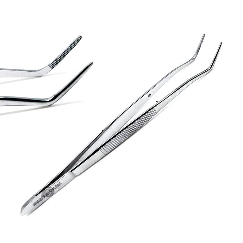 Dental Stainless Steel Tweezer | Pack Of 5 Pieces | Dental Instrument