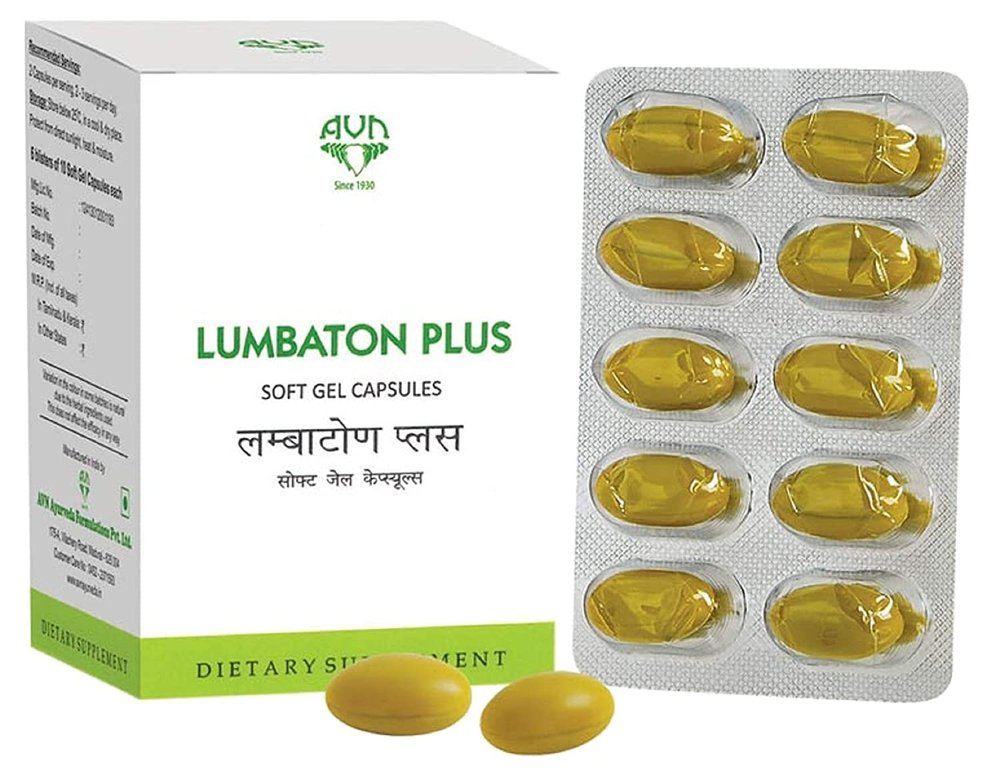 Lumbaton Plus Soft Gel Cap (Pack Of 1)(60 Capsules)