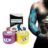 NIVKART K Tape Physiotherapy Kinesiology Tape Latex free Breathable Athletic Sports Tape for Injury Muscle Pain Relief Joint Support and Muscle Recovery Tape (5mX5cm) (Pack of 1) (LARGE, 10) view 2