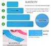 NIVKART K Tape Physiotherapy Kinesiology Tape Latex free Breathable Athletic Sports Tape for Injury Muscle Pain Relief Joint Support and Muscle Recovery Tape (5mX5cm) (Pack of 1) (LARGE, 10) view 4