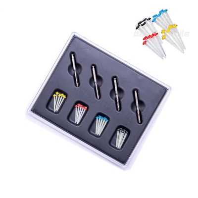 Dental Fiber Post Assorted (20 Post & 4 Drill) Set Of 1 Box