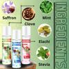 Qelica Ayurvedic Mouth Fresheners Spray - Freshen Breath and Improve Oral Health Naturally (Paan,Polar,Strawberry) view 2