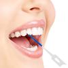GXXMEI 200PCS Dual-Use Interdental Brushes Soft Silicone Dental Picks Toothpicks Between Teeth Brush, Tooth Flossing Brush for Cleaning Orthodontic Wire Toothbrush Clean Tool view 3