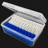 GXXMEI 200PCS Dual-Use Interdental Brushes Soft Silicone Dental Picks Toothpicks Between Teeth Brush, Tooth Flossing Brush for Cleaning Orthodontic Wire Toothbrush Clean Tool view 4