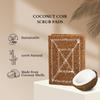 Coconut Scrub Pad 10cm x 8cm | Dishwashing Pad | Natural Long-Lasting Stitched Coir Scrubber - Set of (5) view 2