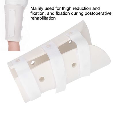 Ubersweet Thigh Compression Sleeve, Support Legs Hip Brace Comfortable Not Easy Rub Skin Flexible Adjustment Light Weight for Reduction and Fixation Of Thigh(Left leg) |||
