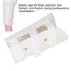 Ubersweet Thigh Compression Sleeve, Support Legs Hip Brace Comfortable Not Easy Rub Skin Flexible Adjustment Light Weight for Reduction and Fixation Of Thigh(Left leg) ||| view 1