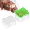 Ubersweet False Teeth Container, False Teeth Storage Box Denture Box for Elderly Save Dentures(green) ||| view 4