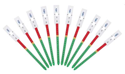 MEDIGUARD MUAC Tape for Child, Deluxe Quality, PVC, Reusable (Pack of 10 Pcs.)