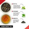 TEACURRY Women Energy Tea (30 Tea Bags) Increase your Energy and Alertness, Energy Booster Tea, Herbal Energy Tea, Detox Energy Tea and Energy Green Tea, Herbal Tea for Energy view 2