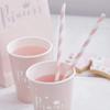 Adaamya - 100 Pcs - 8" (19.5 Cm) - 10 MM Thick Bio-degradable Disposable Paper Drinking Straws & Party Decoration Supplies (Random Colour & Print) (10 MM) view 3