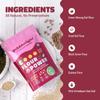 GOBBLERIGHT Flour Power Instant Cheela Dosa Mix  Pack of 4/1100g | Multi-Millet Batter with 22.2g Protein | Gluten Free, Vegan, Dairy Free, Soya Free | Healthy Breakfast for Kids & Families view 4