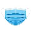 Disposable Face Mask 90 GSM Elastic Blue Spun Bond Fabric Pack Of 100 Pieces view 4