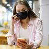 Arctic Enterprises Fabric 3 Ply Disposable Surgical Face Mask Protective Layer for Men and Women | Use and Throw Face Masks (, Pack of 100, Without Valve) (Black) view 3