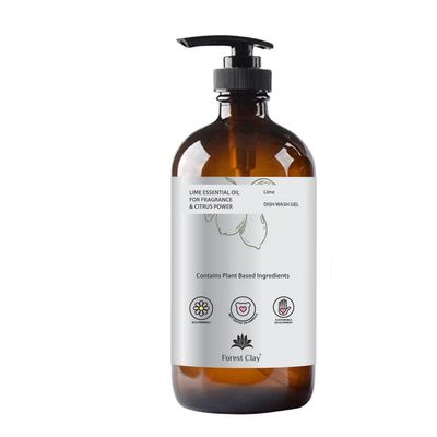 Forest Clay Dish Wash Gel With Plant Based Ingredients & 100% Biodegradable, 300 Ml
