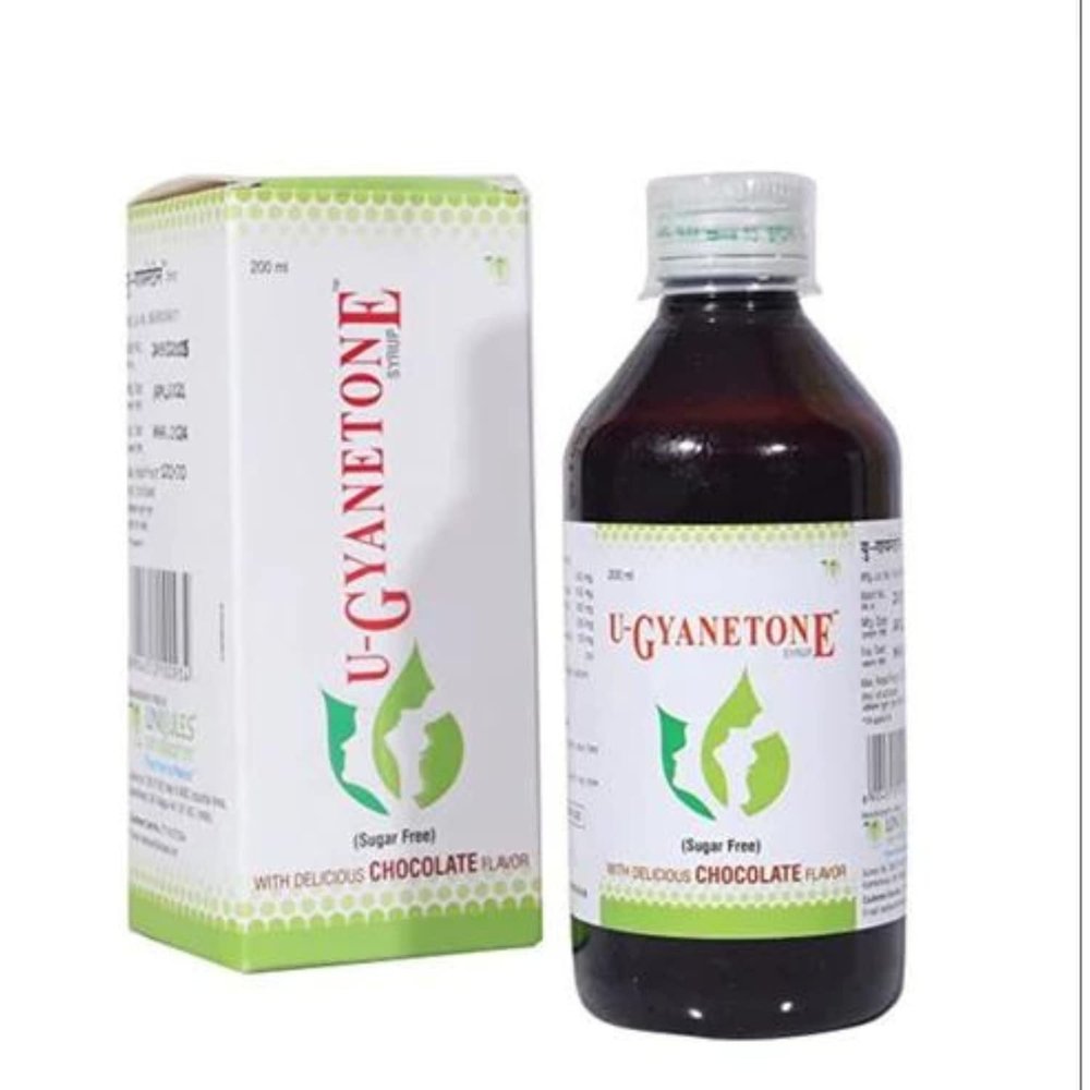 UNIJULES LIFE SCIENCES Gyanetone Syrup, Chocolate Flavor, PCOS Management, 200ml