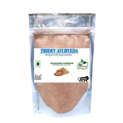 TRIDEV AYURVEDA || Bealgiri | Bel Fruit Powder For Natural Health Care (100gm)