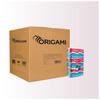 Eco Range Origami Paper Napkin 27cm x 29cm (80 Serviettes X 12) 1 Ply (12 in 1) Total 960 Serviettes | Home & Commercial Use view 1