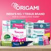 Eco Range Origami Tissue Roll 10 cm x 9.7cm(140 Pulls X 20) 2 Ply (20 in 1) Total 2800 Pulls | Home & Commercial Use view 3