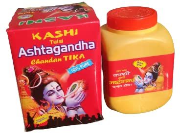 Original Kashi Tulsi Ashtagandha Chandan Tika Powder - Pure (250)
