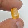 3.1 Ratti 2.8 Carat Certified Natural Ceylon Sri Lanka Yellow Sapphire Wholesale Lot (Rs 975/carat) Untreated Unheated Peetmani Loose Gemstone Phukraj Pushparagam Meen Dhanu Rashi view 3