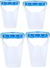 blue fit Skin razor pack of 4| Razor for Safe Body Hair Removal prep razor | Smooth | Sharp | Safe view 1