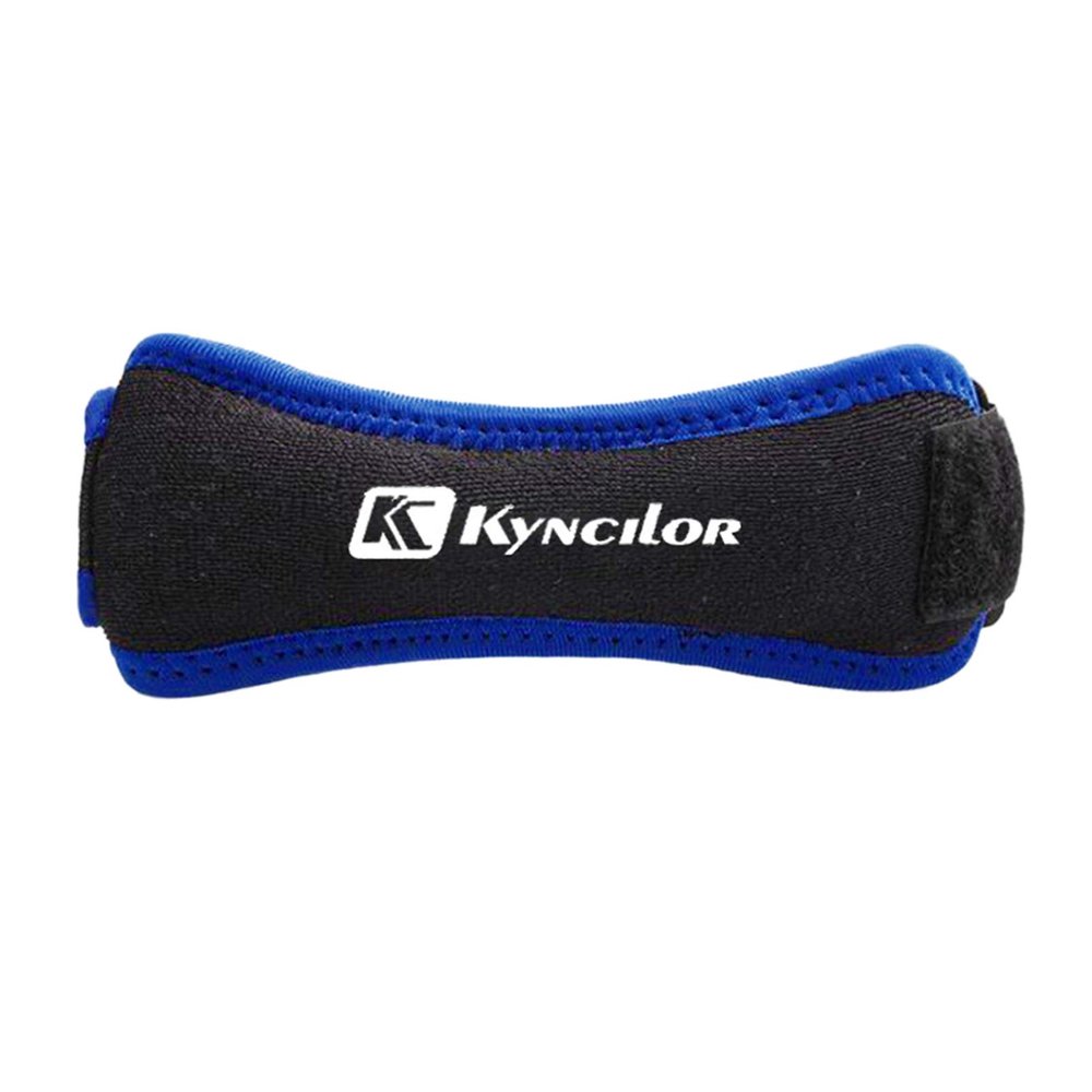 1PC Adjustable Knee Patellar Tendon Support Strap Band Knee Support Brace Pads for Outdoor Sport Blue/