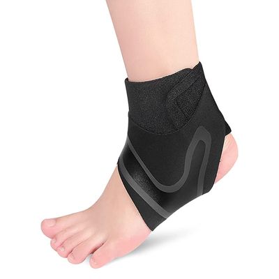 1pc Ankle Support Lightweight Breathable Adjustable Ankle Brace Ankle Sleeve for Men and Women//