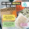 Ecoegg Laundry Egg | Detergent & Fabric Conditioner Replacement | Non bio, no enzymes, phosphates, bleach (Orange Blossom) view 2