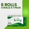 Kressa Savvy 2 Ply Toilet paper Roll | 6 Rolls | (Pack Of 1) view 2