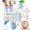 Rusho Wet Pack Cotton Patti Satvik Movement and Enema kit Satvik Movement 1500 ml, Jal Neti Pot lota 500ml, 2 Eye wash cup and 3 Sutra Neti Thread with user manual view 1