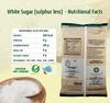 Green Blossom Organic White Sugar - 5 Kg (1Kg, Pack of 5) I 100% Nature's Sweetness | Chemical-Free | Organically Processed I Sulphurless Sugar view 2