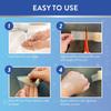 Retailio Silicone Scar Sheets Silicone Scar Tape 1.6x60" for Softening and Flattening Scars, C-Section, Keloid Surgery, Painless Removal, Reusable, Washable view 4