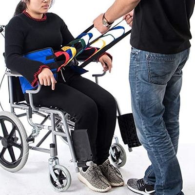Kitwe Patient Lift Belt, Patient Walking Standing Slings Soft Polyester Nylon Comfortable Use for Home Use