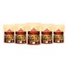 GFP Gulabi Nagri Famous Chana Zor Garam Chana Jor Garam Chana Chor Garam Namkeen Chanachur/Namkeen/Roasted Chickpeas Farsan||Contains No MSG, Zero Cholesterol, &Trans Fat-900g*5Pack view 1
