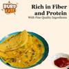 BURPEASE Plain Chilla Mix ,Protein & Fiber-Rich Breakfast for Kids and Families-300 G (Pack of 1, Plain) view 4