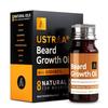 Ustraa Beard Growth Oil - 35ml - With Redensyl and 8 Natural Oils, Moisturizes & Nourishes, No Mineral Oil & Beard Wash Woody - 100 ml -SLS-free Beard Wash | Thick Foam, No Post-wash Dryness view 2