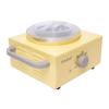 FOLELLO Premium Single Chamber Electric Wax Heater for Hair Removal with Anti Skid Handle | Professional Wax Heater with Fast Adjustable Temperature Control (Yellow) view 3